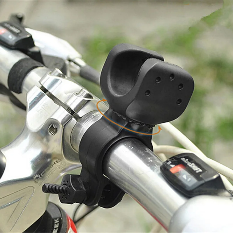 360 Degree Cycling Bicycle Bike Mount Holder for LED Flashlight Torch Clip Clamp