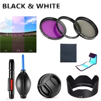 UV FLD CPL Filter Lens Hood Cap Cleaning Pen For Canon EOS R100 R50 R10 RF-S 18-45mm / M6 M50 II M5 M10 M100 M200 15-45mm Lens 1