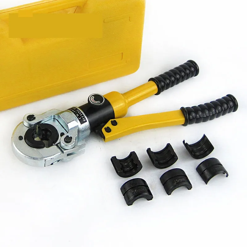 Hydraulic Pex Pipe Tube Crimping Tool CW-1632 Floor Heating Pipe Plumbing Pipe Pressure Pipe Clamp 10T