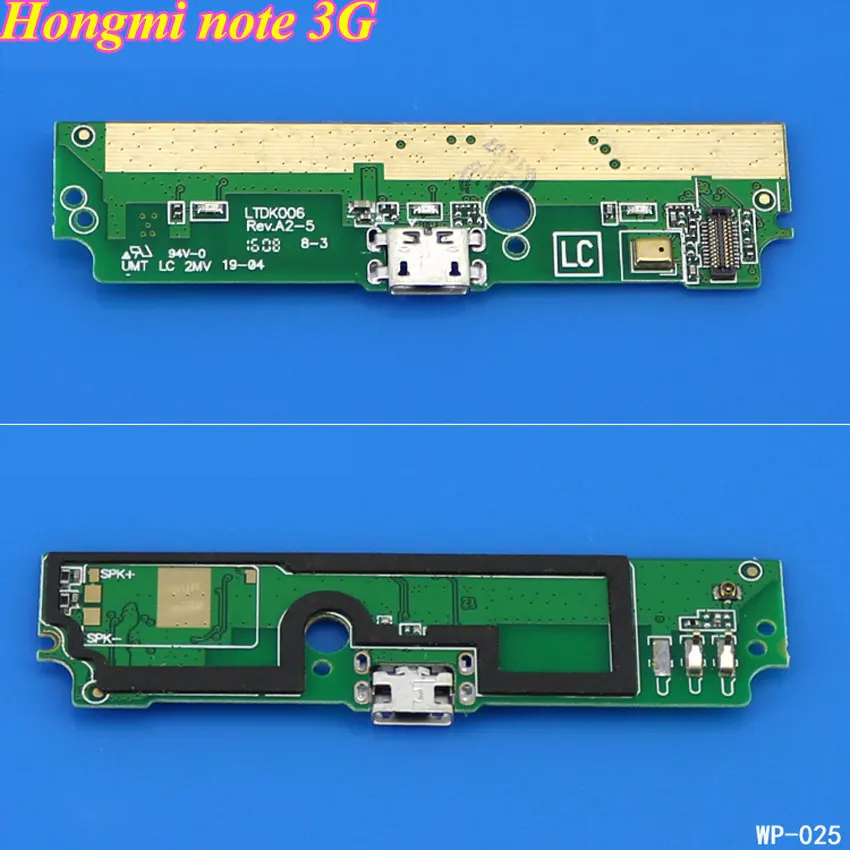 

ChengHaoRan 1PCS New USB plug charge board dock connector flex cable board for Xiaomi Redmi Hongmi note 3g redmi note 4g