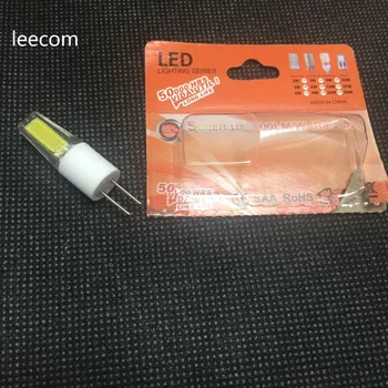 

20pcs/lot g4 2w ceramics Led Lamp dc12V Led Bulbs Silicone Light Replace Halogen Spotlight Chandelier Home Lighting