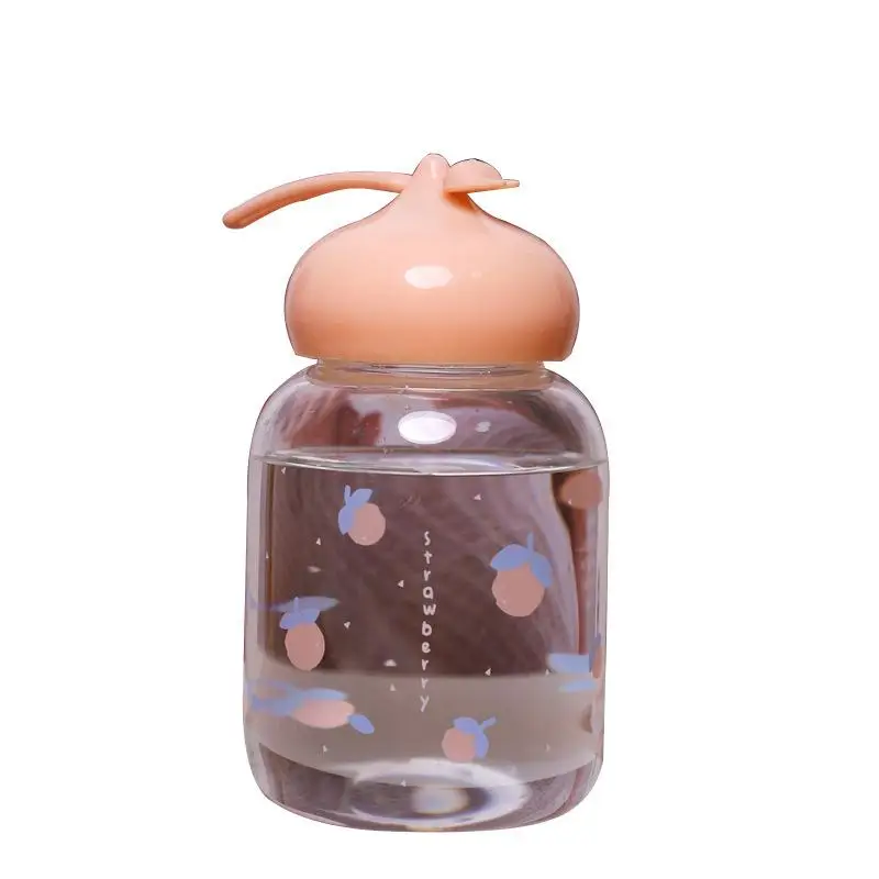Cute Glass Water Bottle Portable Drinkware Tea Infusers Vacuum Bottle Glass Cups Portable Tour Solid Transparent Office Bottle Cute Glass Water Bottle Portable Drinkware Tea Infusers Vacuum Bottle Glass Cups Portable Tour Solid Transparent Office Bottle