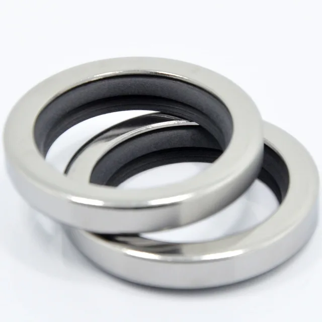 30*50*8 mm Dual Lip PTFE Stainless Steel Oil Seals Rotary Shaft Oil
