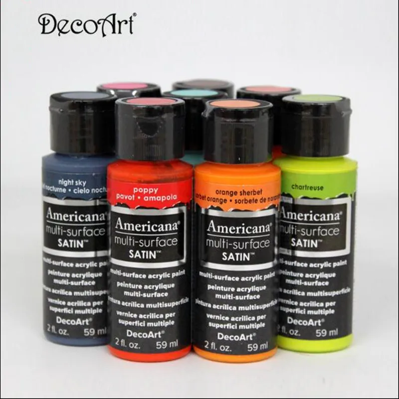 

The United States imported DecoArt multi-purpose matte composite pigment (DA550-DA559) metal neon color