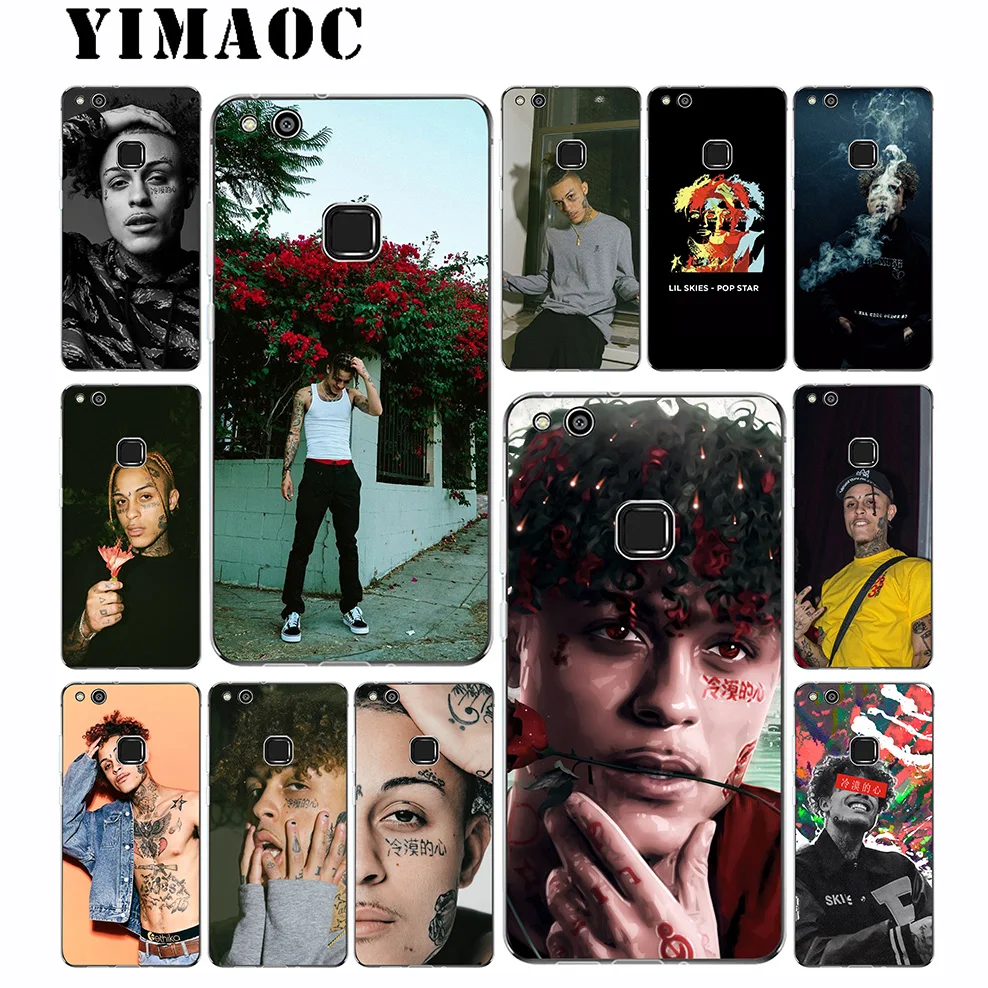

Yimaoc Lil skies Rapper Soft Case for Huawei Mate 20 10 P20 P10 P9 P8 2015 2016 2017 P Smart Lite Pro Y9 Y7 Y6 Prime 2018