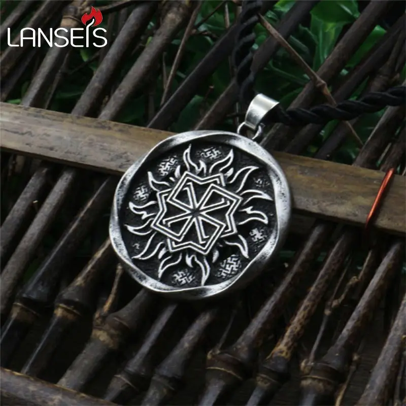 

1pcs Slavic jewelry,Slavic amulet pendant, Molvinets, talisman, slavic symbol, shield from bad ,norse men necklace