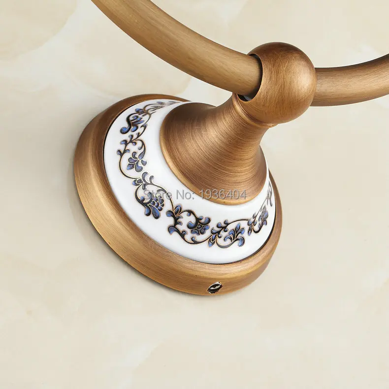 Antique-Brass-Porcelain-Wall-Mounted-Bathroom-Accessories-Towel-Ring-7003AJP (3)
