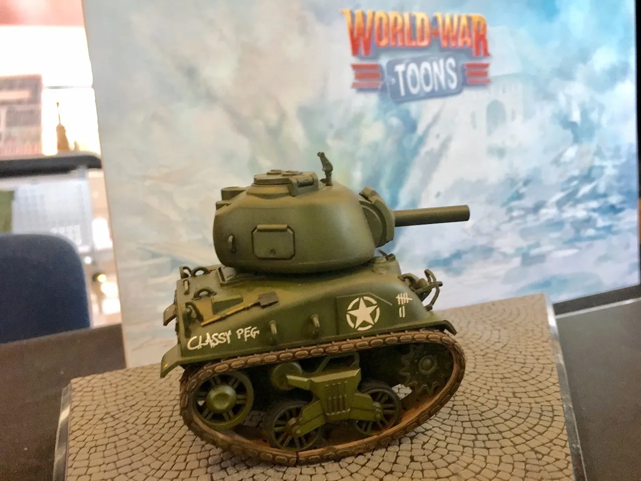 Meng M4A1 Шерман США средний танк мировой войны Toon пластиковая модель комплект Q