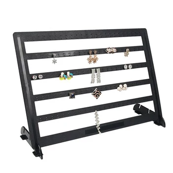 

Black Color Acrylic Earring Display Jewelry Display Jewelry Organizer 240Holes Earring Jewelry Display Rack Stand Holder H2192
