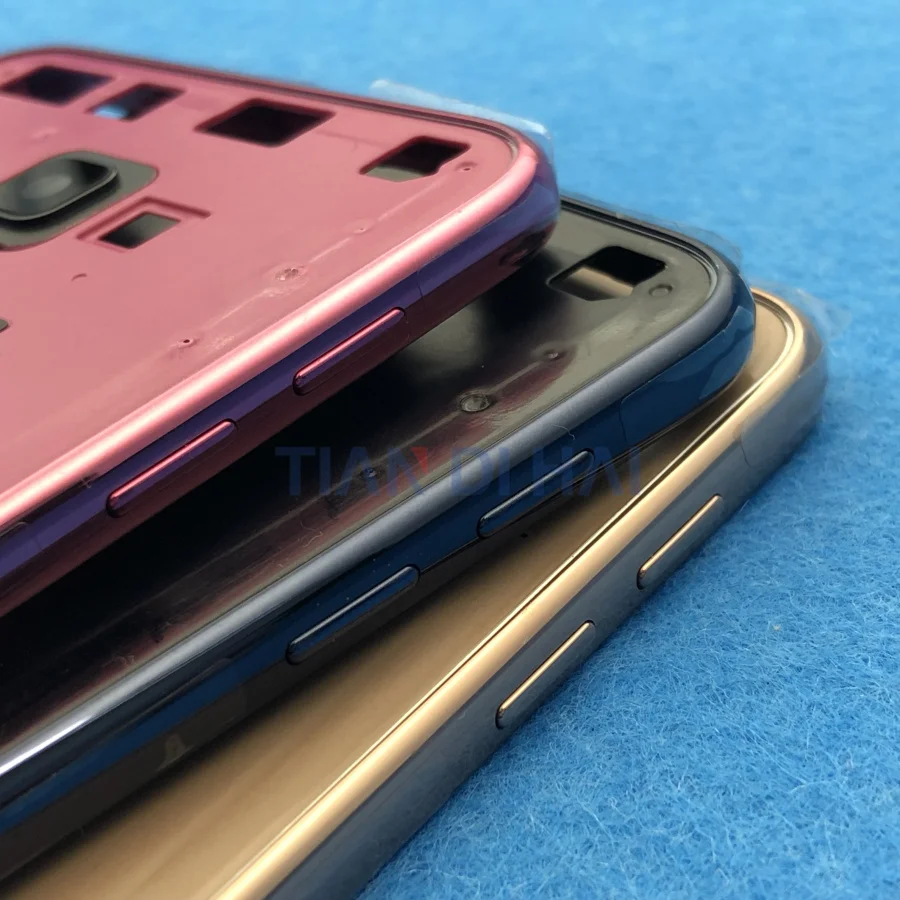 J4+ средняя рамка Корпус рамка для samsung Galaxy J4 Plus J415 SM-J415F средняя пластина задний корпус боковые кнопки Замена