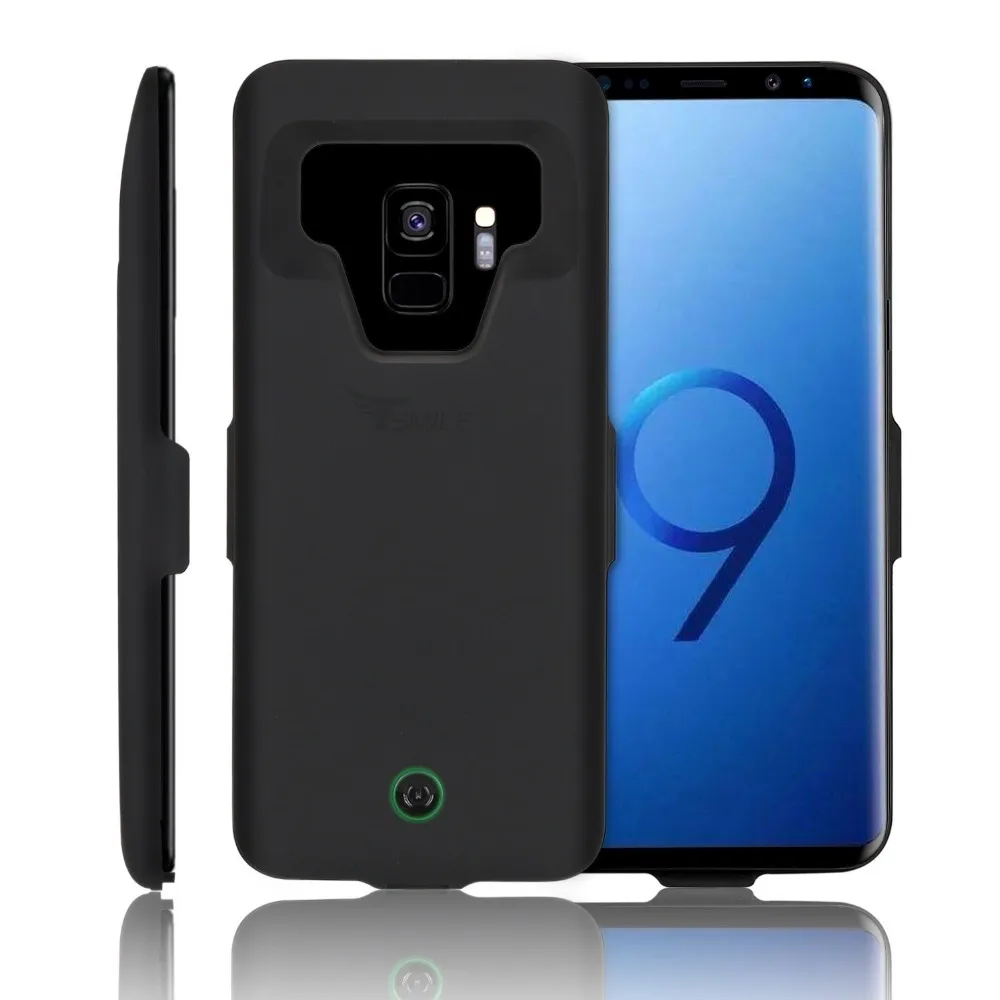 

7000 mAh Battery Case for Samsung S9 and S9 Plus Matte Surface and Ultra-thin Desing Smart Portable Battery Power Bank