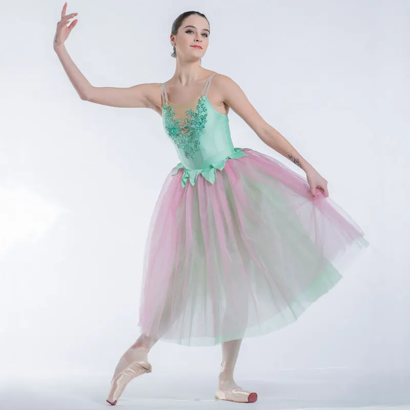Waltz of the Flowers Ballet Tutu Romantic Ballet Costumes Dance Long
