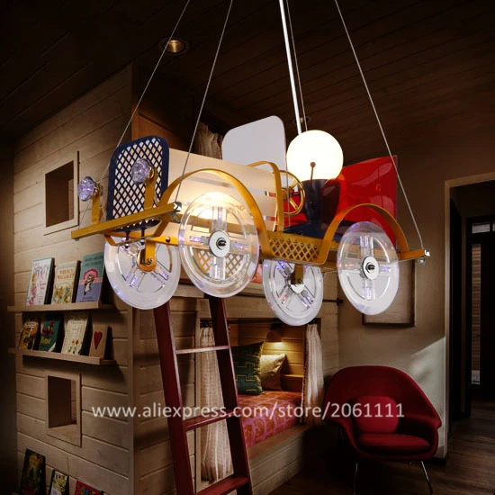 Hot Fantasy Iron Material Remote Control Childrens Novelty Lamps Hot Fantasy Iron Material Remote Control Childrens Novelty Lamps Kids Hanging Lights Fancy Cartoon Bubble Car