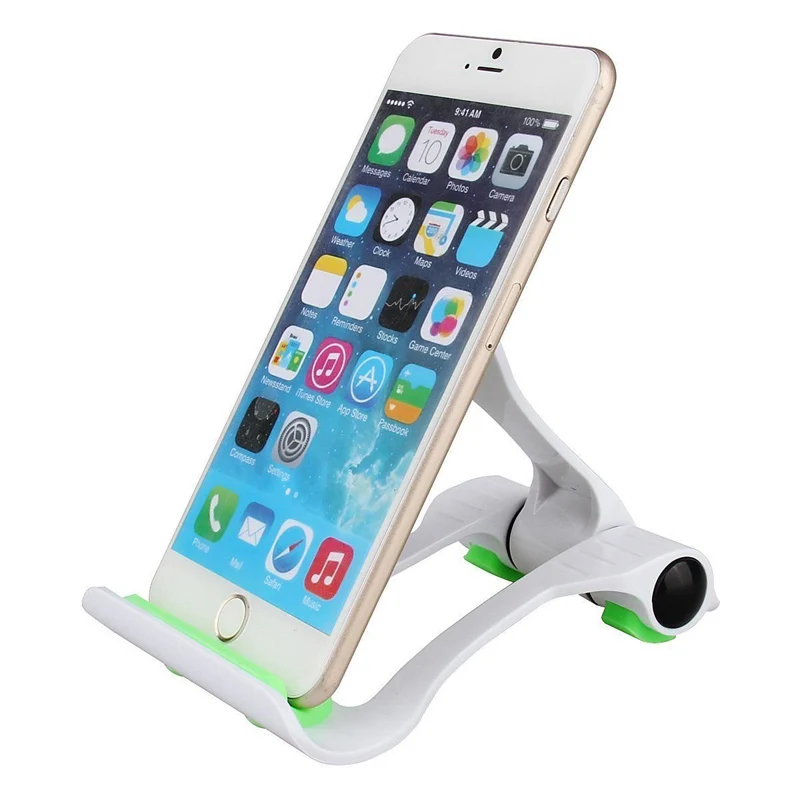 

Fashion Design Universal Pocket Multi-angle Adjustable Non-slip Rubber Mobile Phone Tablet Desk Holder Stand Support Supplies