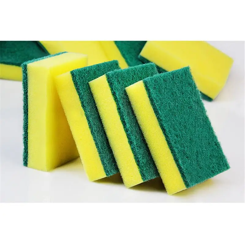 Multifunction 10PCS/Pack High density Washing Sponge Scouring Pad