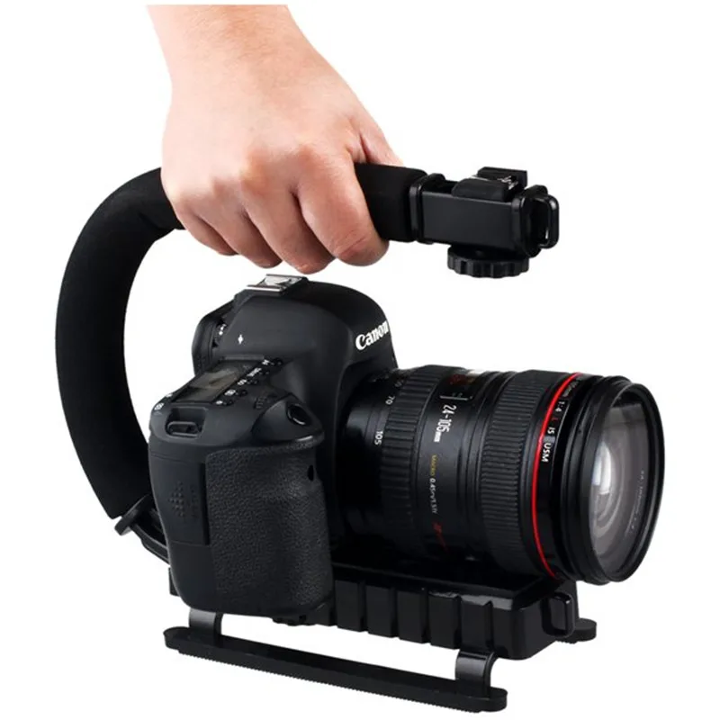 Pro Stabilizer C Shape Bracket Video Handheld Grip fit for Camcorder