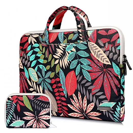 New Colorful Leaves13.3 inch laptop Sleeve Bag Fabric Cover Protective