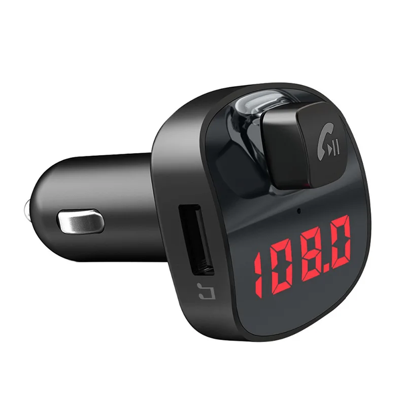 KCAR1012_9_JONSNOW Bluetooth FM Transmitter FM Bluetooth Car FM Modulator Car Lighter MP3 Bluetooth Player QC 3.0 USB Car Charger 5V3.1A