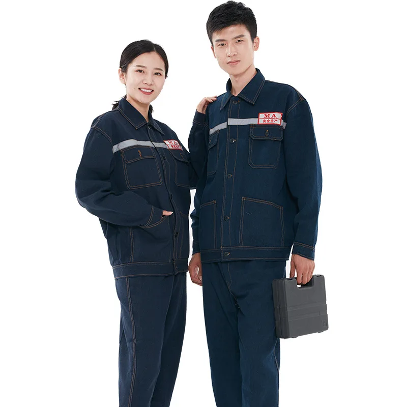 Mens Work Clothing Long Sleeve Thicken Coveralls High Quality Overalls for Worker Repairman Machine Auto Repair Electric Weldin