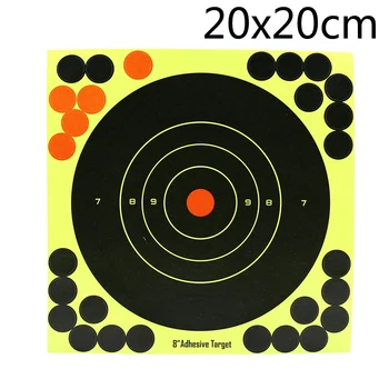 

1pcs 8 Inch Adhesive Target Stickers Hunting Shooting Tool Splatterburst Targets