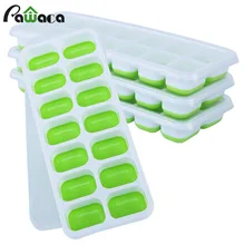 Силиконовые прямоугольные круглые алмазные формы для кубиков льда лоток для льда с крышкой для морозилки мороженое вечерние виски Коктейльные холодные напитки
