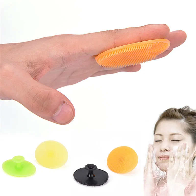 1Pc Skin Scrub Tool Cleaning Pad Wash Face Facial SPA Women's Makeup