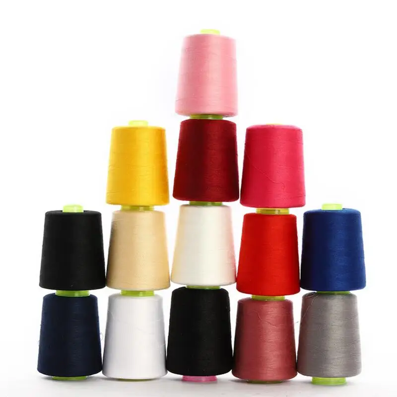 8000 Yards 402 Knotless High Speed Polyester Sewing Thread Overlocking Sewing Machine Industrial
