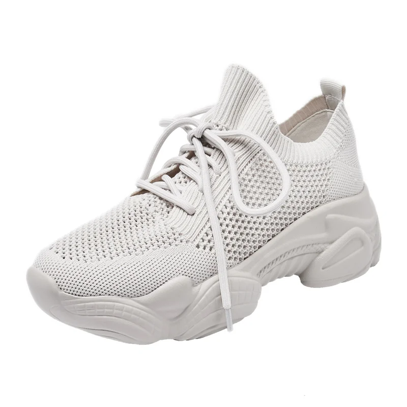 

Summer mesh breathable hollow sports shoes 2019 new wild casual ins super fire old shoes women tide