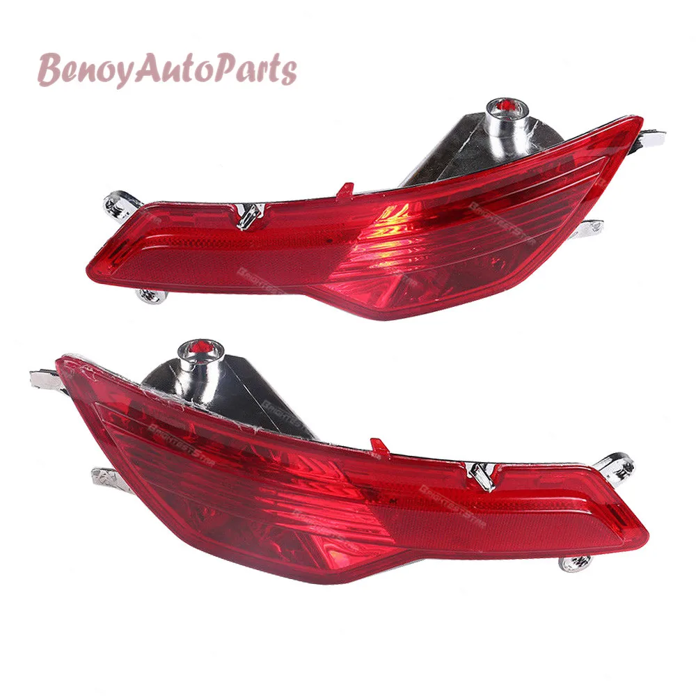 

63147187219 63147187220 Pair Left Right Rear Bumper Fog Light Reflector For BMW E71 E72 X6 2008 2009 2010