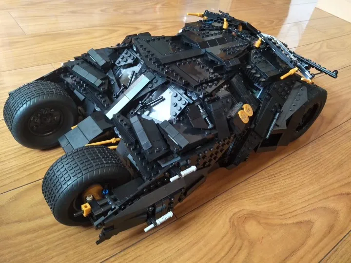 Фильм Бэтмен бронированный колесница набор Tumbler автомобили Строительный блоки