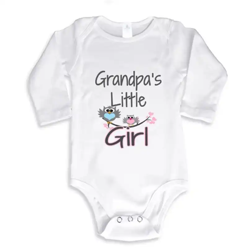 grandpa's little girl baby clothes