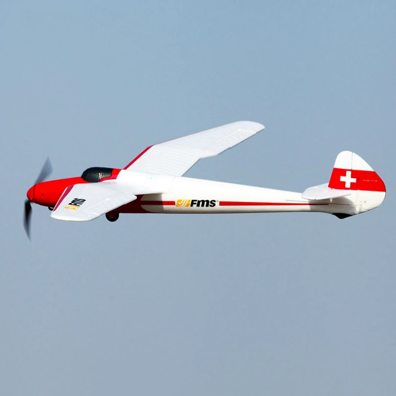 FMS 1500 мм (59 1 дюйма) Moa планер 4CH 2S PNP прочный EPO легкий тренажер радиоуправляемый