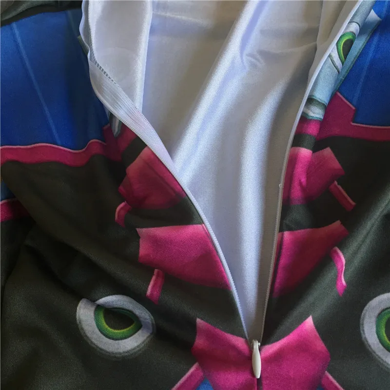 Высококачественный женский костюм D.Va для взрослых косплея DVA женские аниме