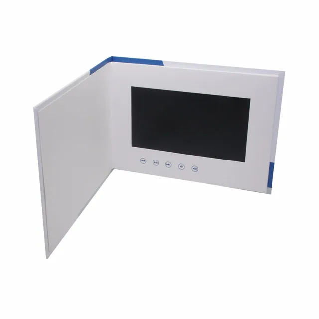 7inch Screen Brochure Universal Video Greeting Cards Fashion Design Video Advertising Cards(hyh-3070)