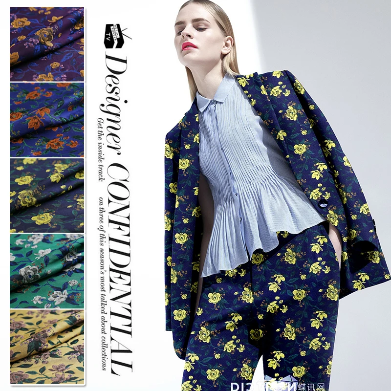 

3D Fashion Fabric Jacquard Brocade Winter 18 Crisp Texture Coat Cloth Special Offer Width 1.65meter