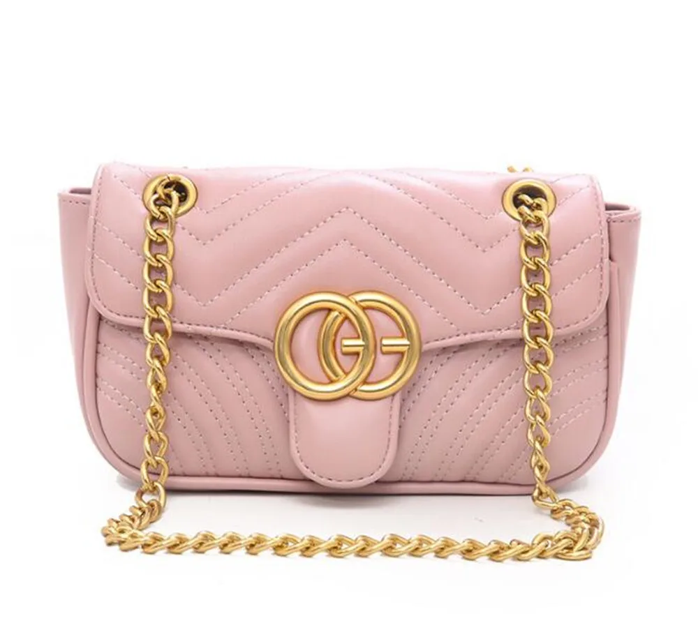

High Quality World Brand FASHION LUXURY Chian Shoulder Bags Women Bags Purse Solid soft Handbags sac a main femme Crossbody Bag