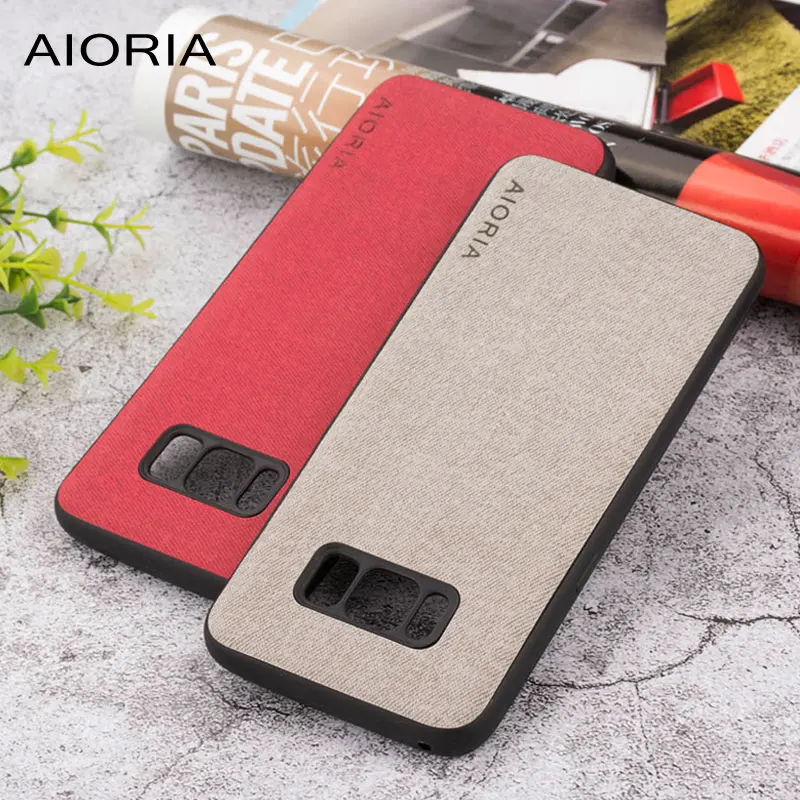 

Textile case for Samsung Galaxy S8 soft TPU silicone material with textile skin covers coque fundas for Samsung Galaxy S8 Plus