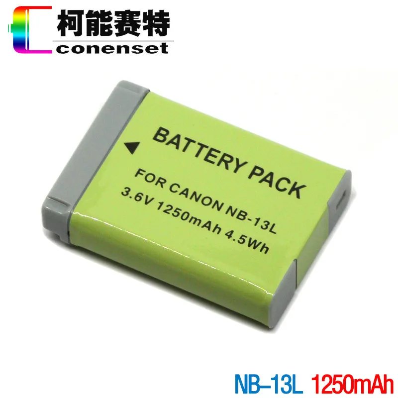 Günstige 2 PCS NB 13L NB13L Akku für Canon PowerShot G5X G7X G9X Mark II SX620 SX720 SX730 HS Kamera