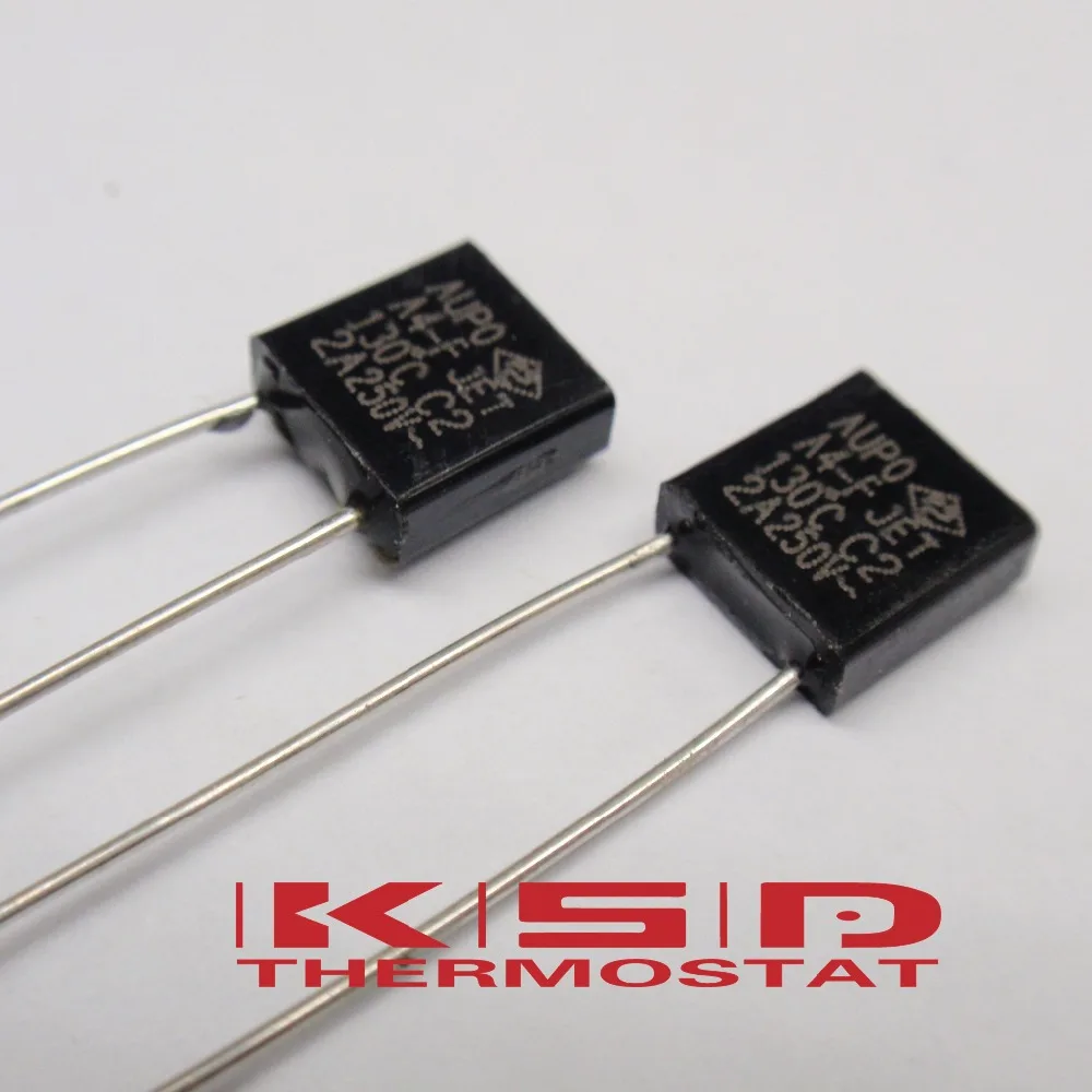 

100 шт A1-1A-F 102 1а 250В градусный Термопредохранитель RH102 тепловые звенья черный квадратный температурный предохранитель 102/115/125/135/145/150