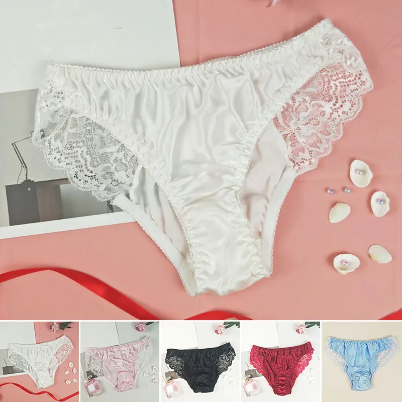 Underwear Womens Underpants M-XXL Lingerie Seamless Lady Womens Ladies Sexy LACE Lace Underpants Silk Silk