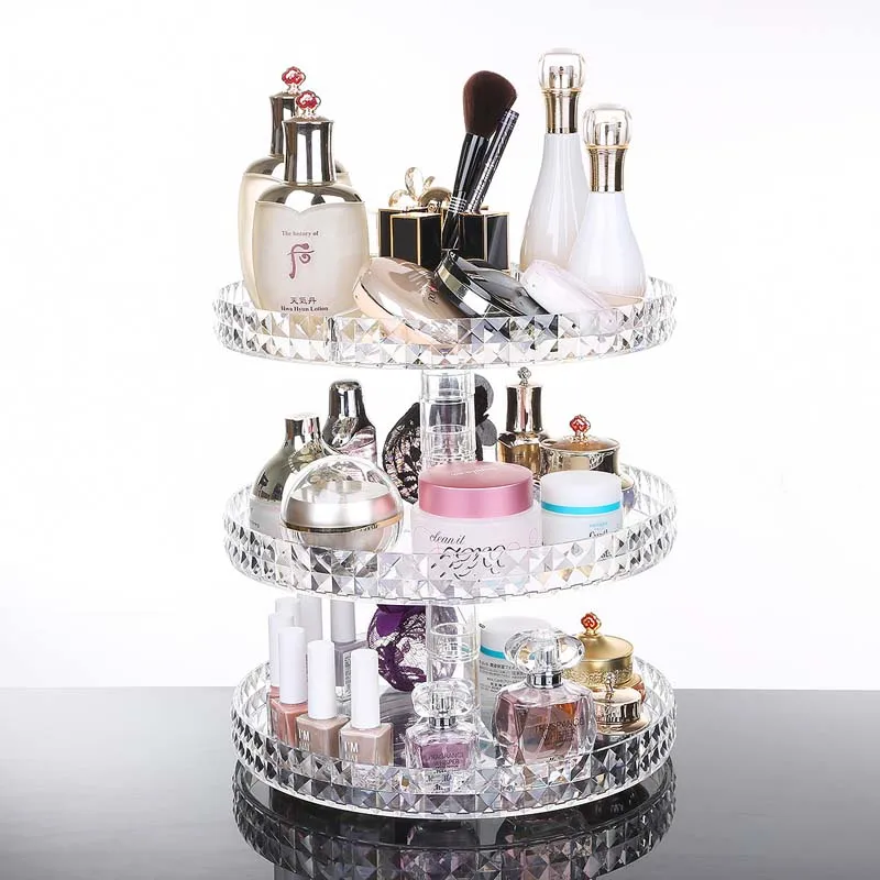 Buy Makeup Organizer Display Stand 360 Degree Rotating