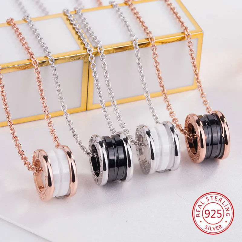 

925 Sterling Silver Female Necklace Pendant Fashion Personality Couple Jewelry Jewelry Hot Birthday Gift 2019 New Hot