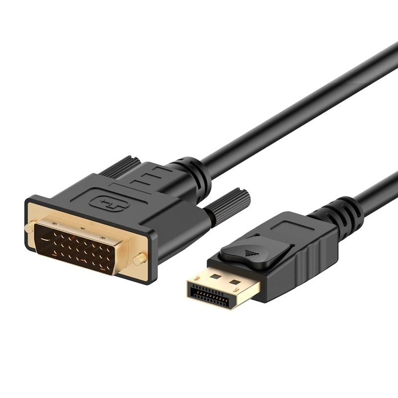 Кабель DisplayPort (DP) к DVI позолоченный 6 футов | Компьютеры и офис