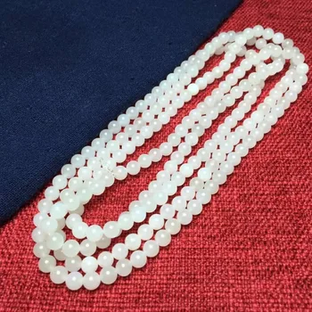 

J02#Hetian jade white jade bracelet