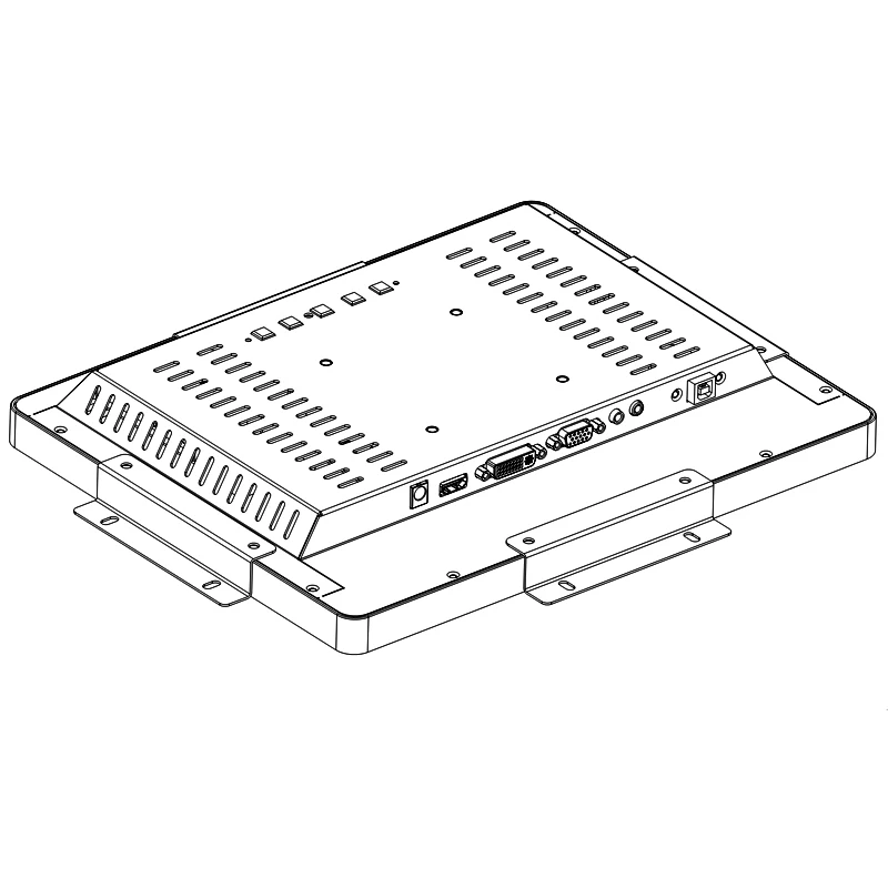 Obeytec 12 1 дюймов промышленный емкостный сенсорный монитор с открытой рамкой экран