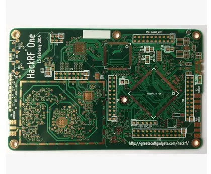 

PCB for HackRF One Software Defined Radio RTL SDR 10 MHz to 6 GHz Great Scott Gadgets not including any Components