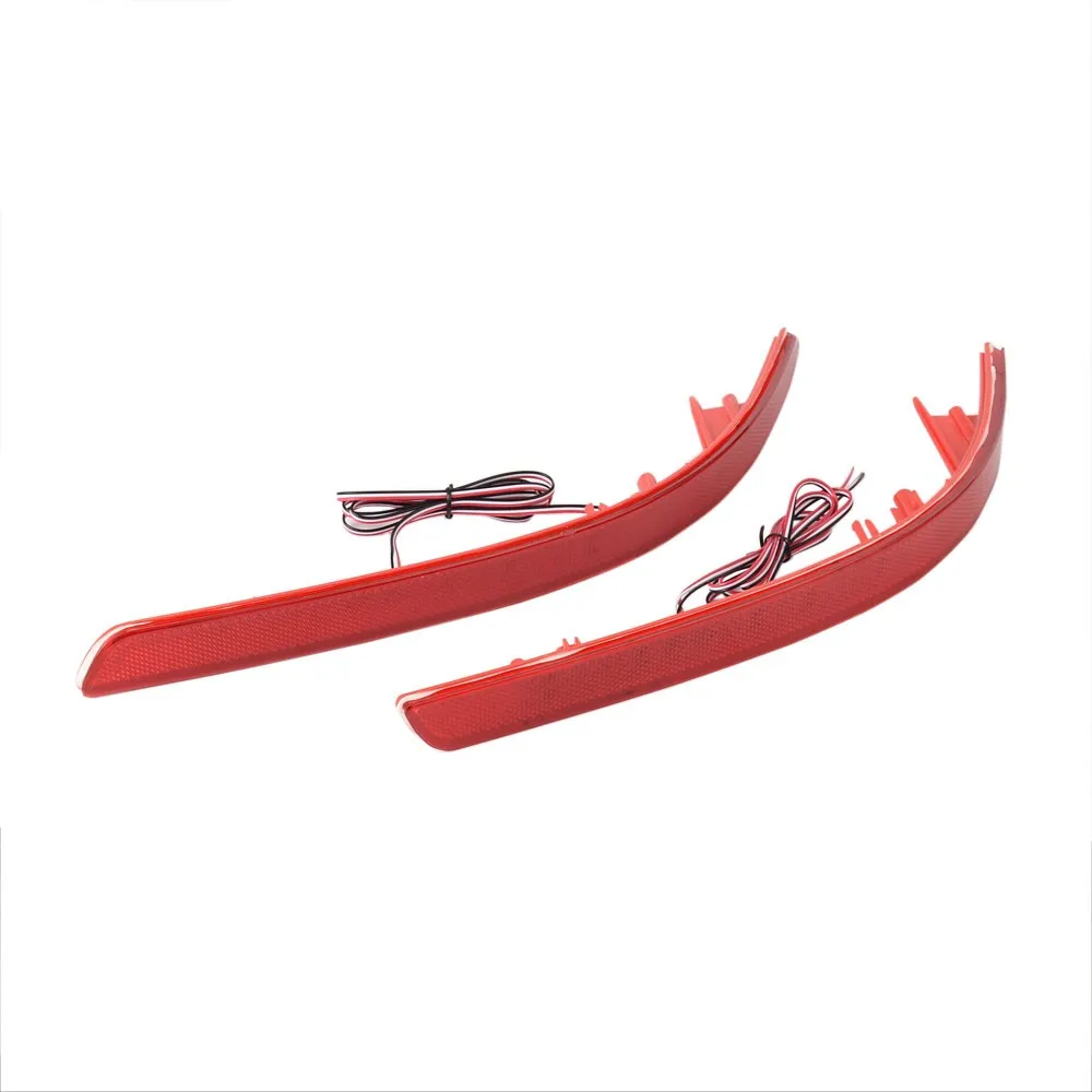 

1 Pair Red Lens Car LED Lights Brake Light 12V Taillights For 2013 Special Car