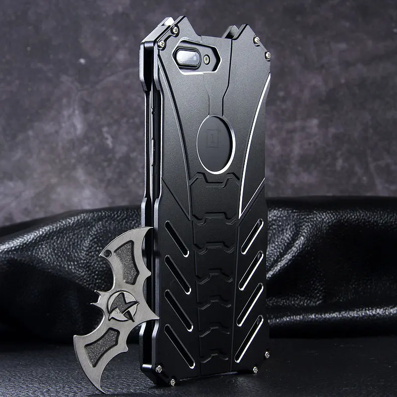

Case For Oneplus 6 Oneplus6 Metal Aluminum Heavy Duty Protection Bracket Shockproof Phone Cover Shell For One plus 6T