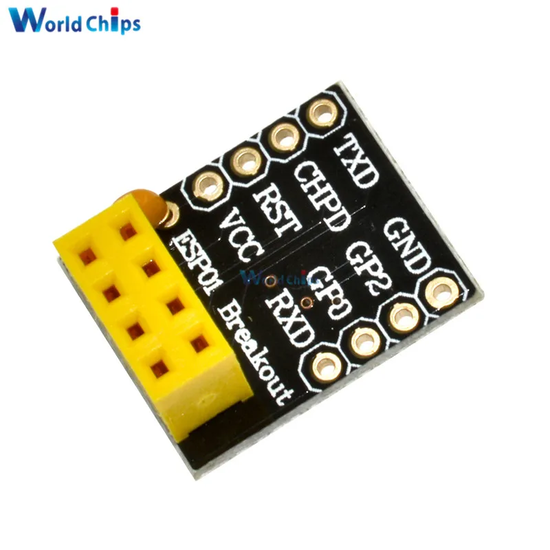 1 шт. для ESP 01 Esp8266 01S модель ESP8266 серийный макетный адаптер PCB Wifi трансивер сетевой