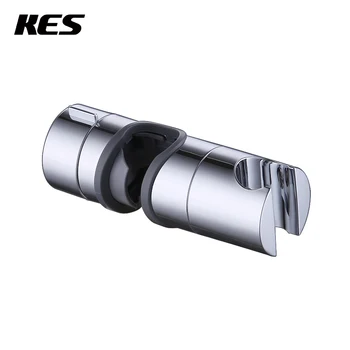 

KES Replacement Hand Shower Bracket for Slide Bar Adjustable 18-25MM O.D., Chrome Plated, PB4